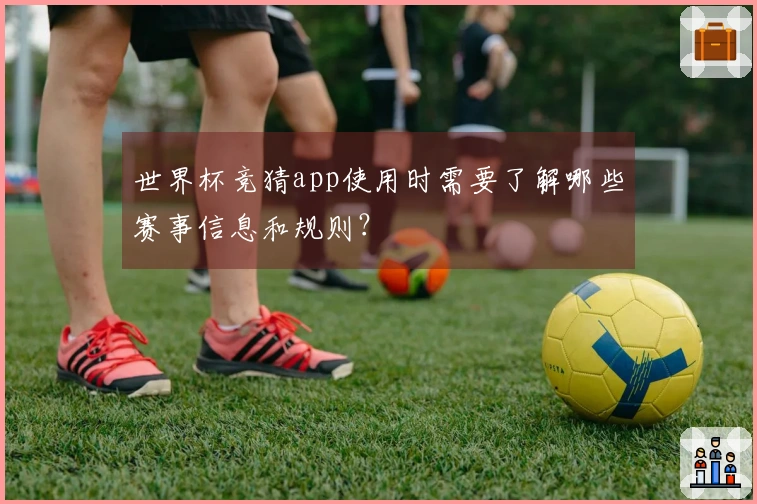 世界杯竞猜app使用时需要了解哪些赛事信息和规则？
