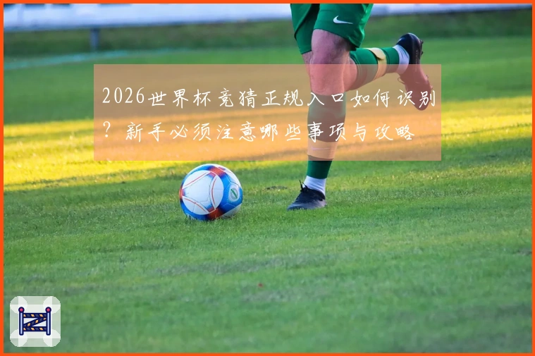 2026世界杯竞猜正规入口如何识别？新手必须注意哪些事项与攻略