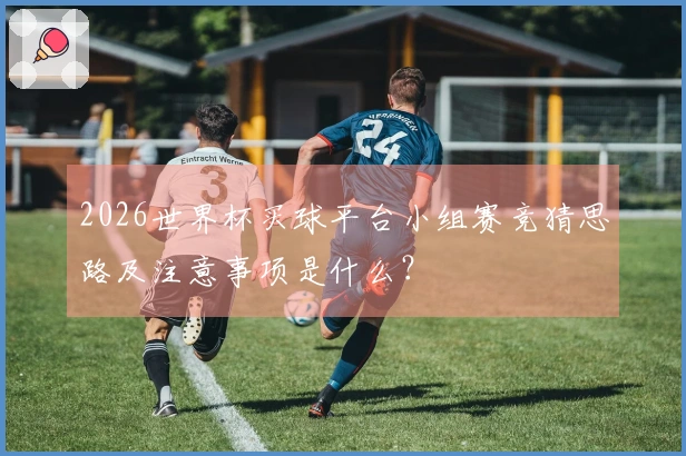 2026世界杯买球平台小组赛竞猜思路及注意事项是什么？